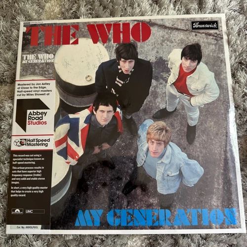 THE WHO MY GENERATION VINYL ALBUM  HALF SPEED MASTERED LP 12” NEW & SEALED