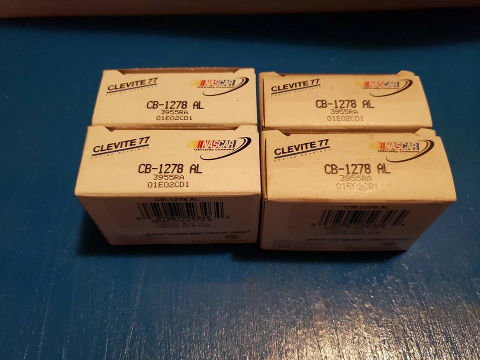 COJINETE DE VARILLA CLEVITE CB-1278 AL STD 79-89 DODGE COLT MITISUTSUBISHI HYUNDIA 1.5L 1.4 Foto 3 de 4