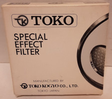 ViNTAGE TOKO SPECiAL EFFECTS 62mm STAR 6 CAMERA LENS FiLTER w/ BOX MADE IN JAPAN