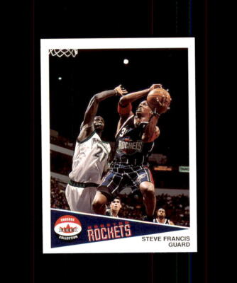 STEVE FRANCIS HOUSTON ROCKETS FLEER 2001-02 BOX SCORE #40