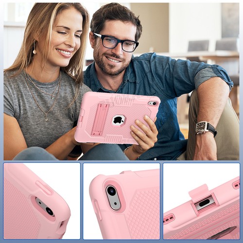 For iPad 11/10/9/8/7th Gen Air 11" 13" 2025 Pro Kickstand Cover Heavy Duty Case - Picture 63 of 96
