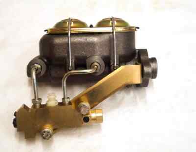 68-72 Chevy Chevelle 1-1/8'' Bore Master Cylinder w Disc Disc Proportioning Valve