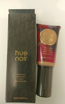 Hue Noir True Hues Flawless Finish Foundation - Shade Maple Walnut - 027 / 1 Oz 