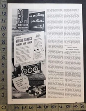 1947 DAVID WHITE STEREO REALIST CAMERA VIEWER PHOTOGRAPHY MILWAUKEE AD 33926
