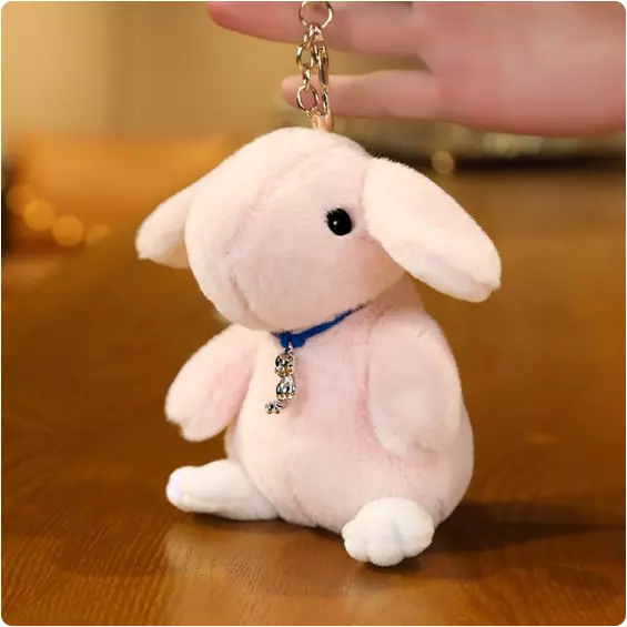 Small bunny best sale keychain