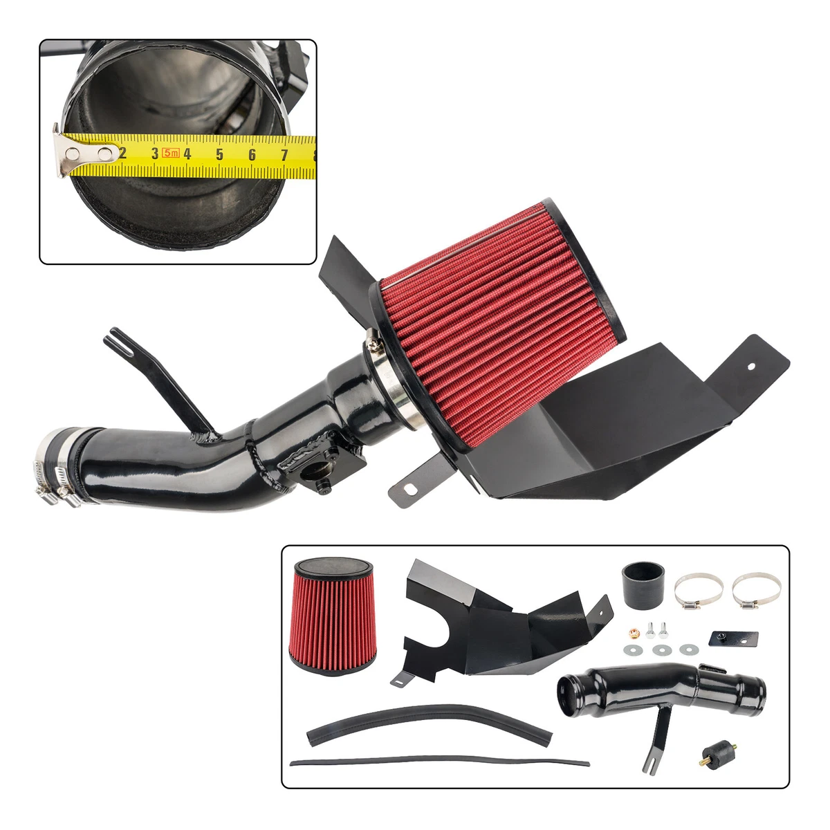 Cold Air Intake Kit+ heat shield fits 2016-17 2018 2019 Honda Civic 1.5L L4  1pcs | eBay