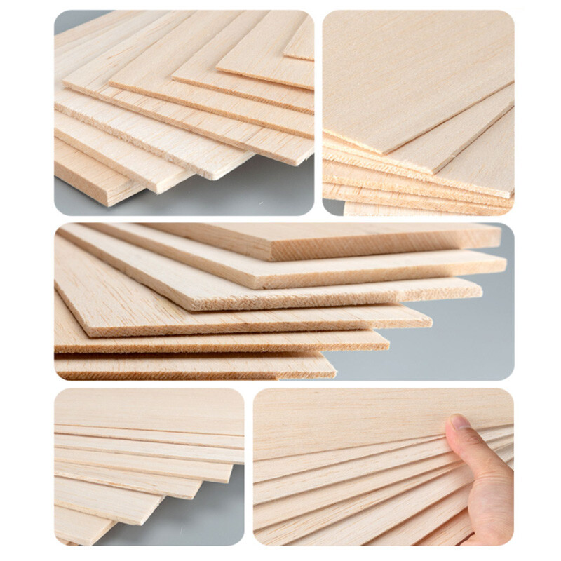 1.5mm 1000x100mm Paulownia Sheets (5 Sheets Per Pack