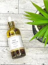 Rose Restoring Organic Body Oil Body Serum Sweet Orange Hibiscus  Frankincense