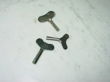 Lot of 3 Vintage Metal Wind-Up Toy Original Keys