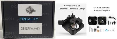 Genuine Creality CR6 SE Extruder Feeder 1.75Mm CR-6 SE CR-6 MAX CR10 Smart - NEW