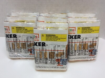 #ad Lot of 10 New Sealed Home Depot Kids Workshop Wood Kits Locker With Pin $24.98