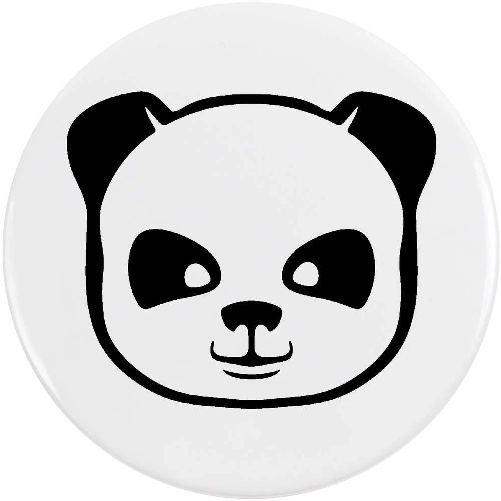 Panda Gesicht' Pin Knopf-Abzeichen (BB020738) | eBay