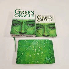 Green Oracle Deck 36 Cards Minetti Rivolli Lo Scarabeo Italy w/ Book & Box