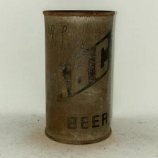 Rough but Tough! St. Louis ABC OI beer can, opening instructions