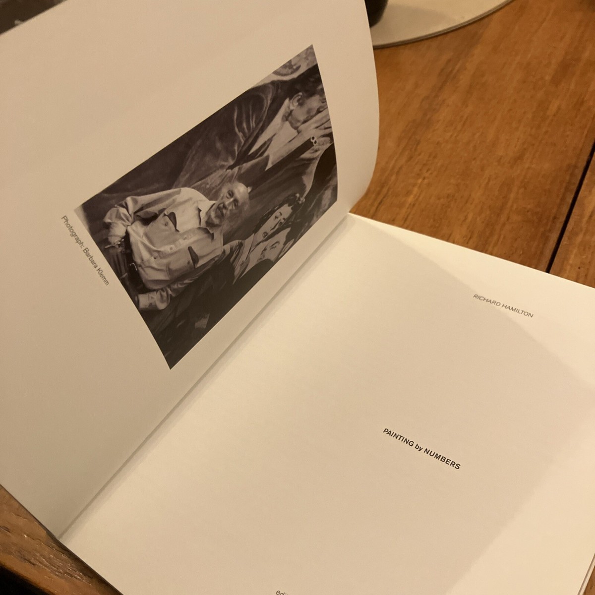 Painting by Numbers by Richard Hamilton (2007, Trade Paperback