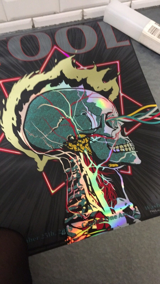 Tool Band Concert Poster Washington DC Tour November 25 2019 /650