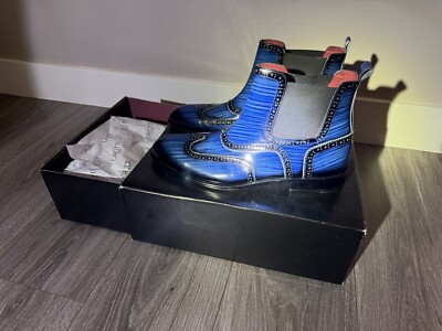 Girotti Vero Cuoio Boots / Hand Crafted / New / OG Packaging