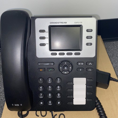 GRANDSTREAM GXP2130: 3 Line HD IP Phone w/Clr Display-VoIP   - Picture 1 of 2