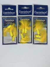 Danielson Yellow Crappie Jigs 1/32 oz Lot of ...
