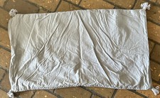Threshold Quilted Gray King Size Sham  Corner Tassels Zipper Closure, GUV