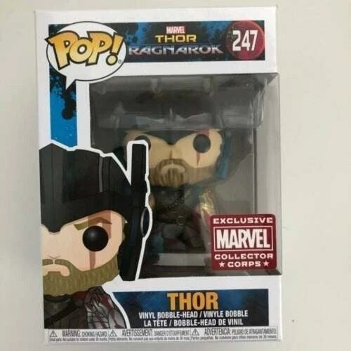 Funko Pop Ragnarok Thor #247 Marvel Collector Corps Exclusive