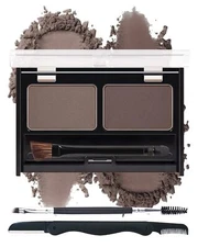 Eyebrow Powder Kit-Waterproof Two Colors Brow Tinted Palette Long 03