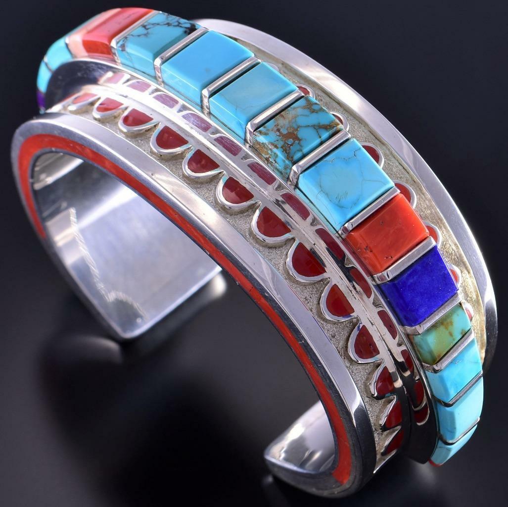 The Biggest And Best Navajo Vernon Haskie Turquoise Sterling Native American Jewelry Silver Bracelet The Biggest And Best Navajo Vernon Haskie Turquoise Sterling Native American Jewelry Silver Bracelet