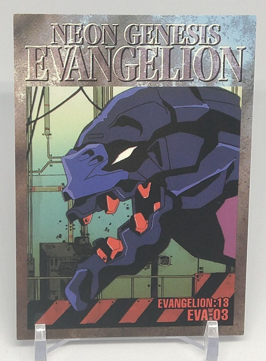 EVA-03 Neon Genesis Evangelion Carddass Masters EV13 Bandai