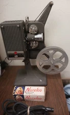 Kodascope 16-10 16mm Silent Projector *RECONDITIONED* w/Cord Reel + SPARE BULB