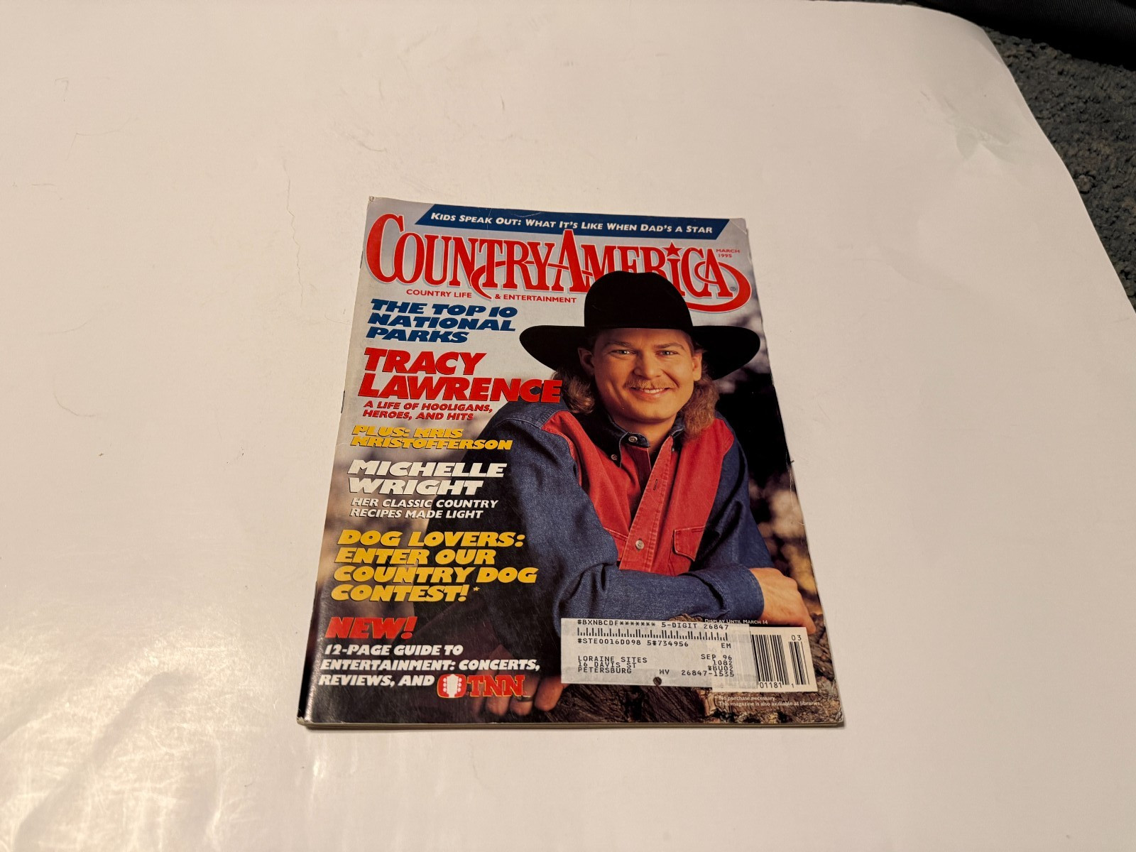 Country America Magazine Vol 6 Issue 5 Mar 1995 Tracy Lawrence Michelle Wright
