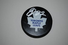 Nikita Zaitsev Autographed Toronto Maple Leaf Logo Puck