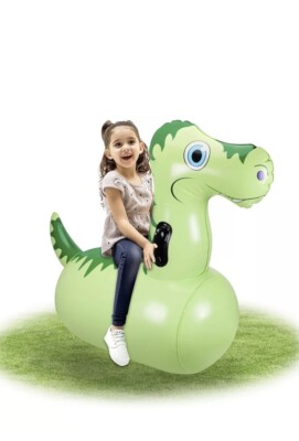 Extra großer aufblasbarer hüpfender Dinosaurier-Hopper für Kinder und Erwachsene ab 5+ Jahren