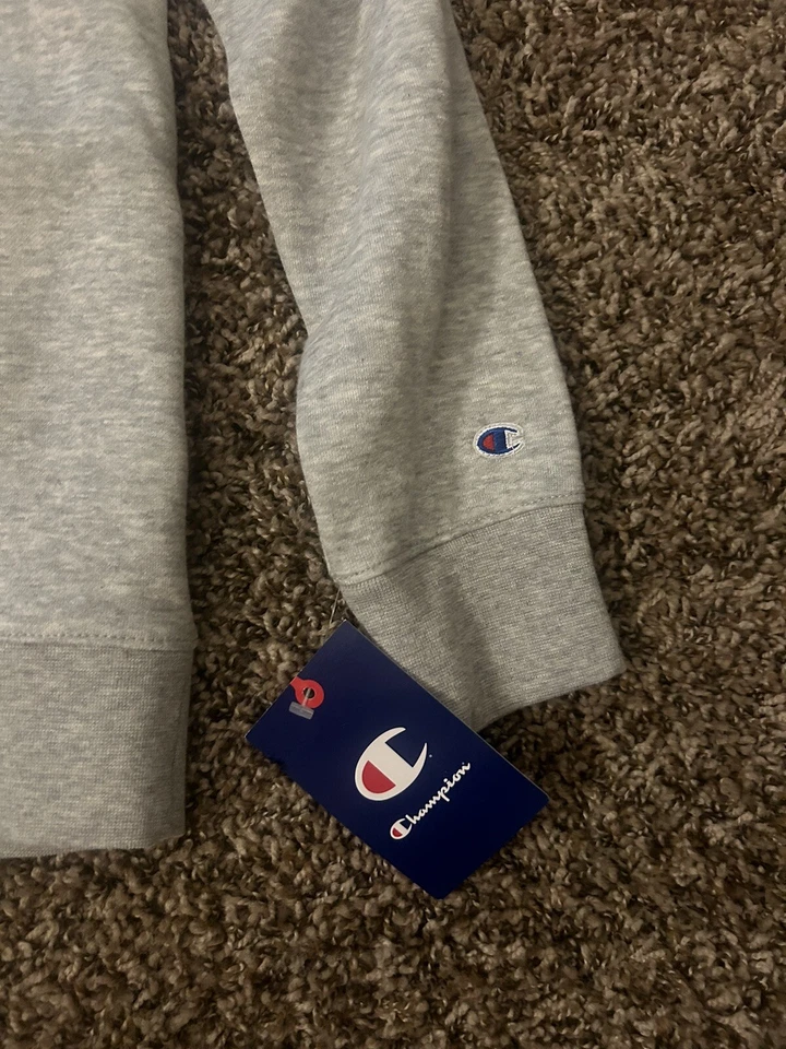 Sudadera con capucha Champion para niñas con bolsillo delantero, talla L (14) Foto 3 de 3