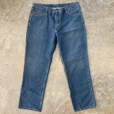 Carhartt Relaxed Fit Jeans Men's 40 x 32 Medium Wash Denim Workwear 101483-980