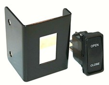 Interruptor basculante de lona para camión volquete Buyers # 3014187, 12 V, doble momentáneo, con montaje