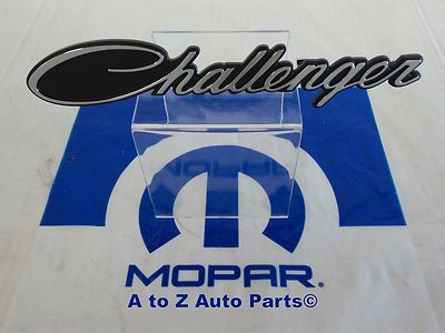 NEW 2015-2023 Dodge Challenger Script Style Grille Nameplate