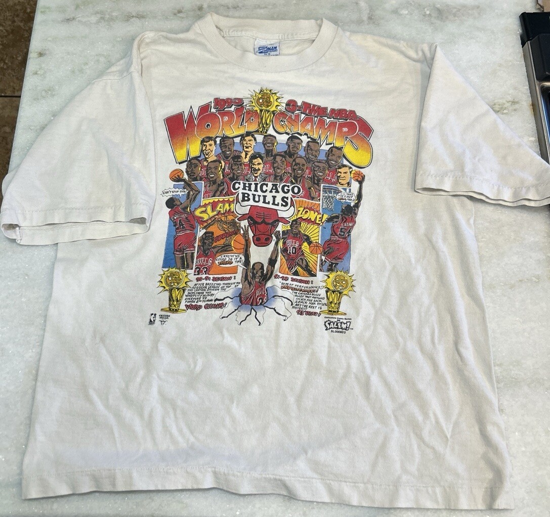 1993 NBA finals Tシャツ 1993 NBA Finals Salem Sportswear Scottie Pippen Charles