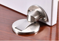 Door Stop Stopper  Door Holder Catch Stopper Stainless Steel Heavy Duty Magnetic