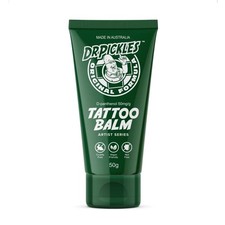 Dr Pickles VEGAN Tattoo Balm 1.76 oz / 50g - Vegan Formula, Heals 50G, white