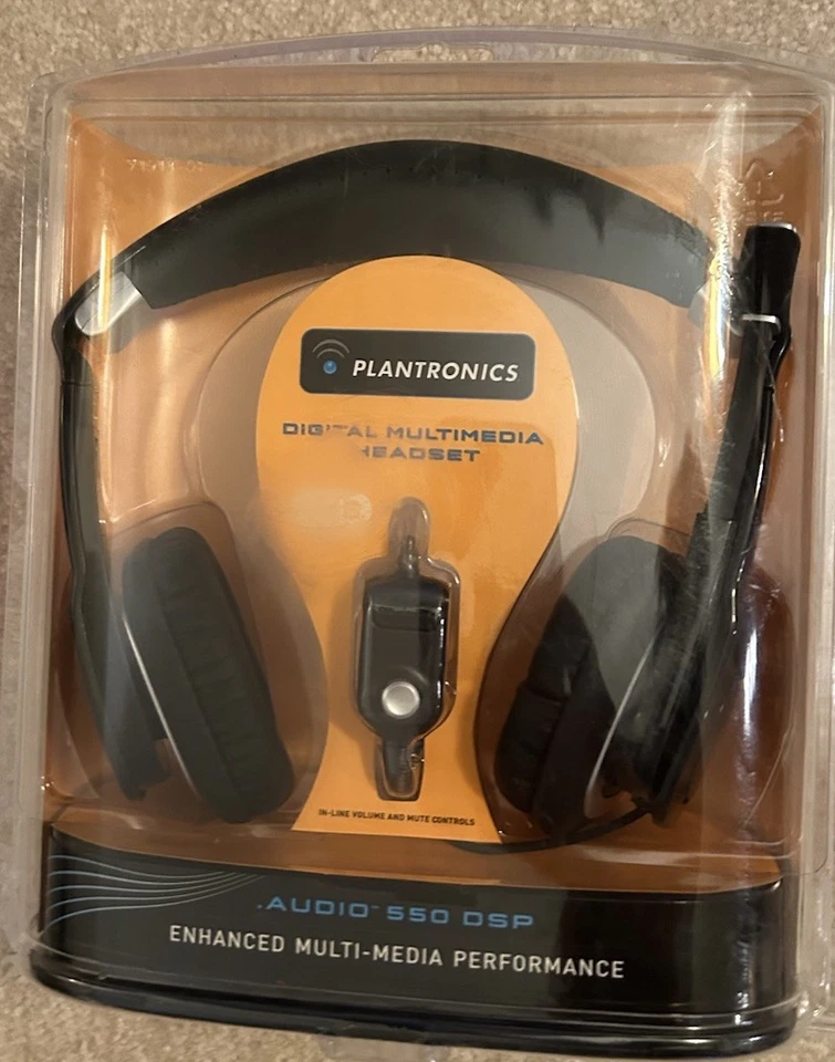 Plantronics  Audio 550 DSP Ultimate Performance   Black Headset Sealed - Image 3 of 4