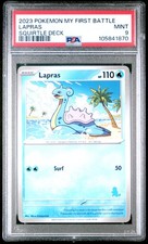 Lapras Pokemon My First Battle-Squirtle Deck NM PSA 9