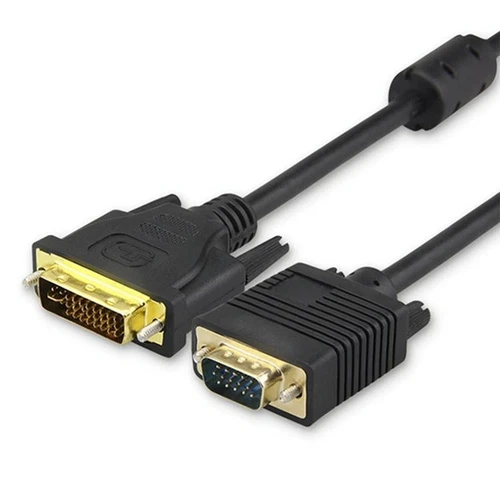 Cavo da VGA 15 pin maschio a DVI 24 + 5 pin maschio 1,5 m
