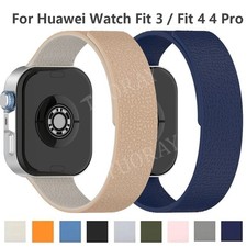 Magnetic Silicone Strap for HUAWEI Watch Fit 4/Fit 4 Pro/Fit 3 Sports Wrist Band