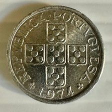 PORTUGAL 10 CENTAVOS 1974 CONDITION SEE PICTURES GREAT CONDITION ALUMINIUM