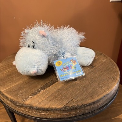 NEW GANZ Webkinz Discover  Blue Hippo HM009 Sealed Tag Code FREE SHIPPING