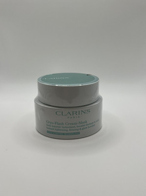 Clarins Cryo-Flash Cream-Mask 2.5 oz Full Size NEW SEALED