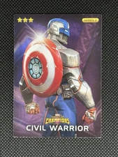 Raw Thrills Marvel Contest of Champions Civil Warrior Non-Holo #12/100 (NM)