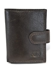 Portacarte a libro in pelle Polo Club Nero art.84 T.Moro
