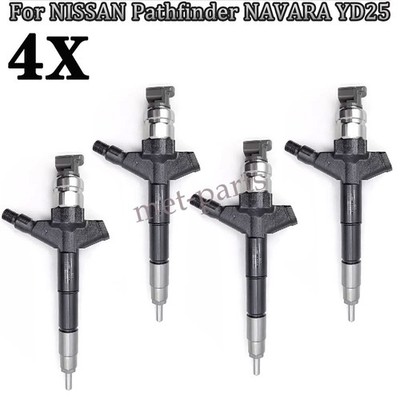 New 4X Injector Nozzle For Nissan Navarra Murano Pathfinder NP300 16600-5X00A