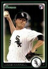 Lucas Harrell 2010 Bowman Draft Picks & Prospects #BDP82 White Sox MLB READ